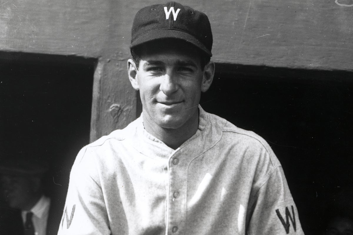 Bucky Harris in Washington uniform
